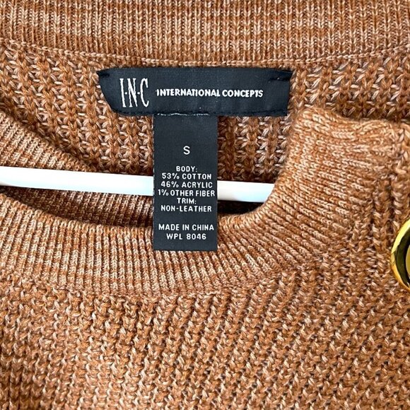 I.N.C. Surplice Asymmetrical Sweater Cardigan size S - Picture 8 of 10